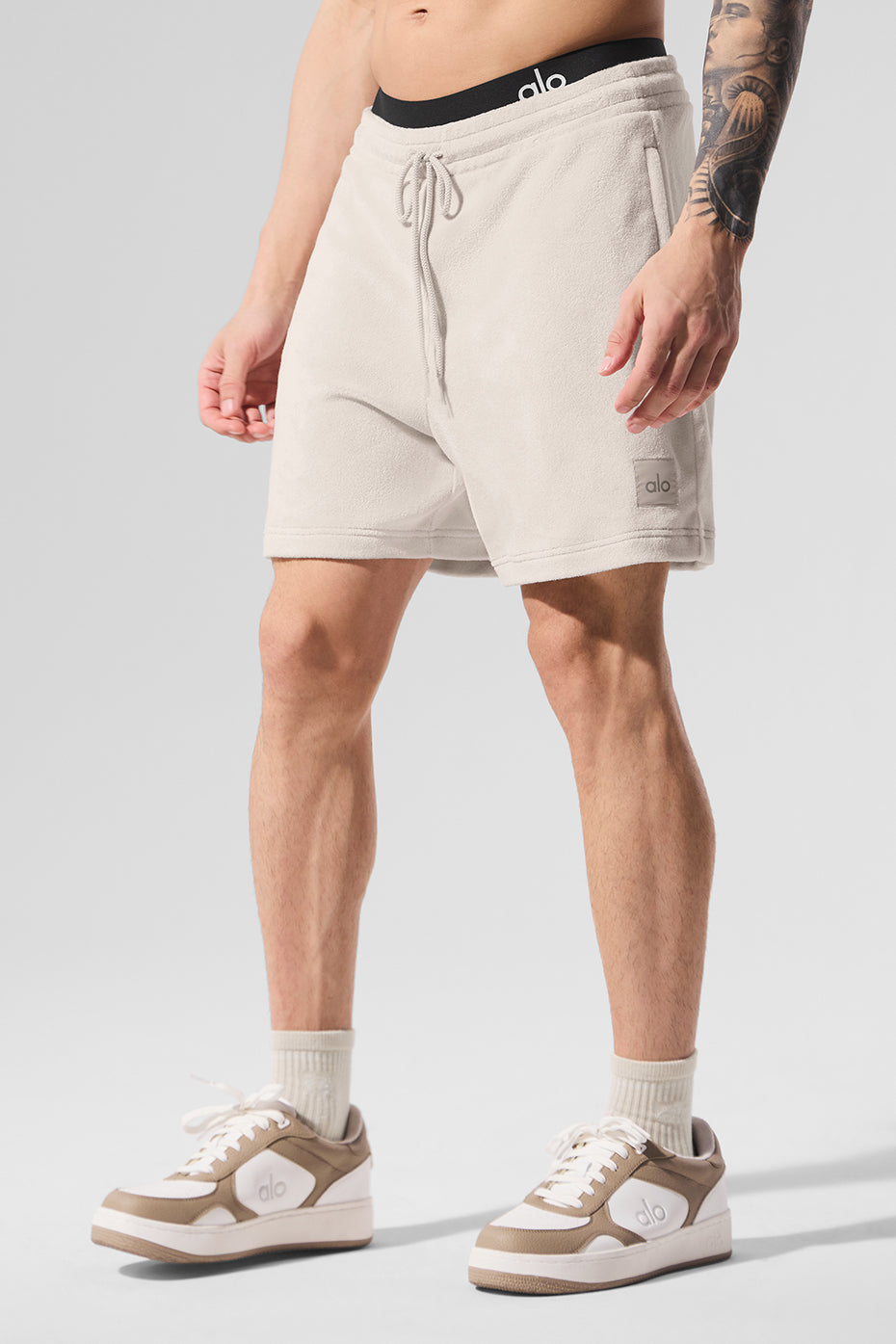 7" Coastal Terry Short - Bone