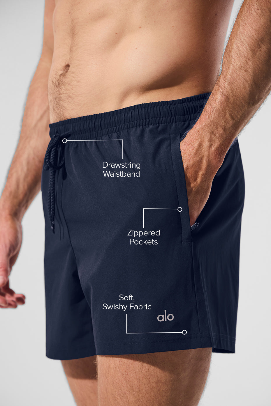 5" Circuit Short - Navy