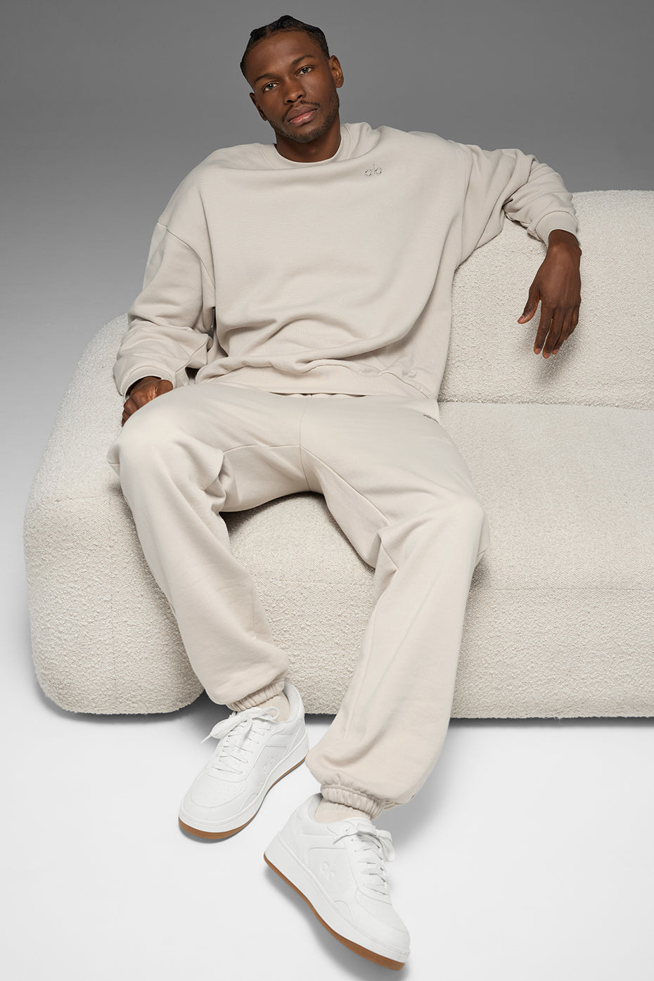 Accolade Crew Neck Pullover - Bone