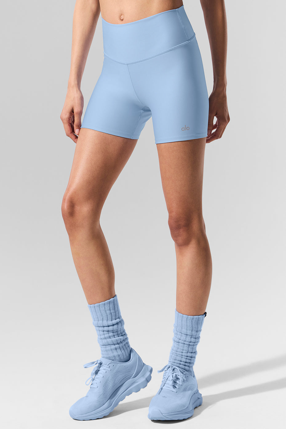 5" Airlift Energy Short - Seashell Blue
